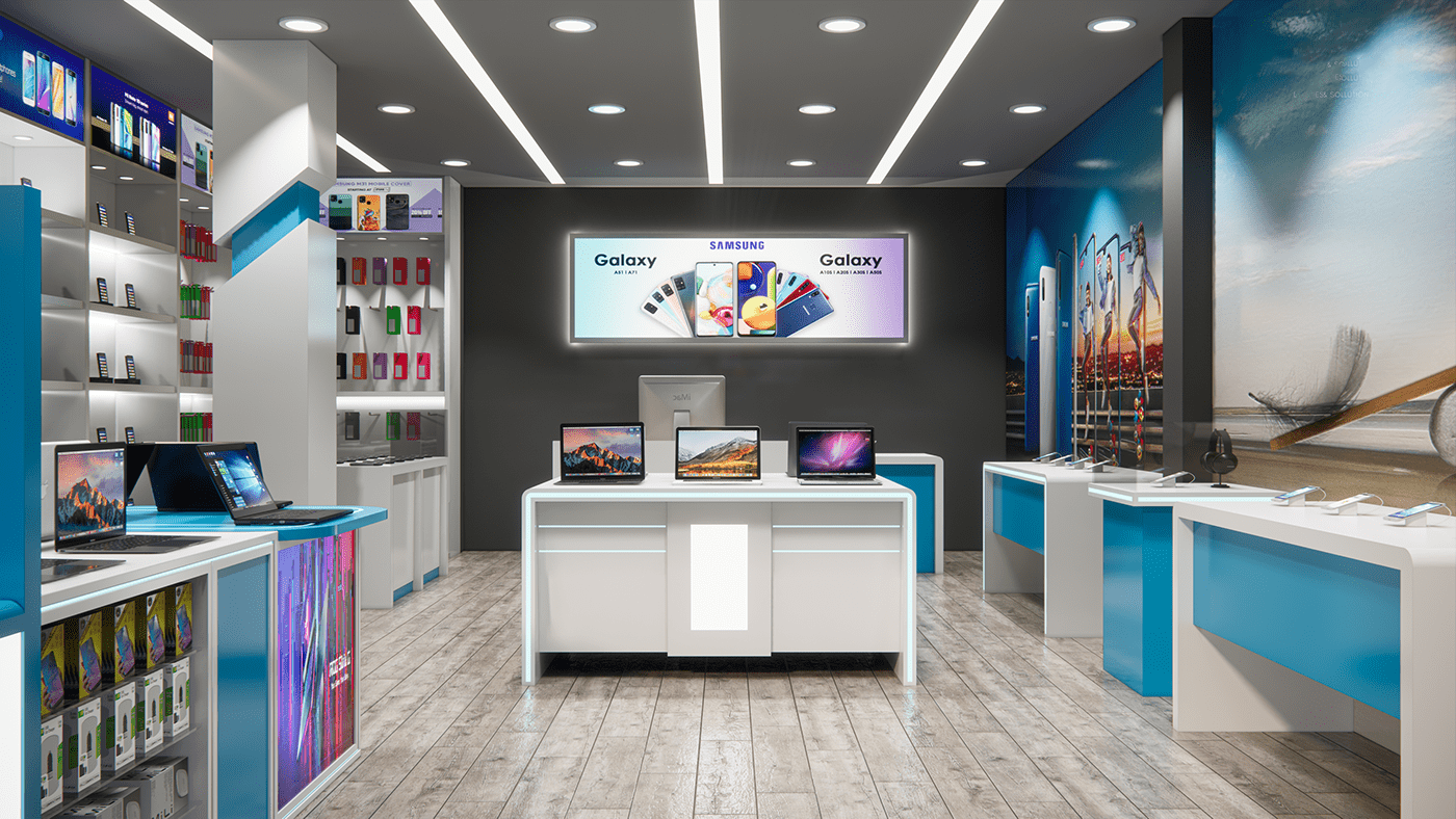 MultiShop POS & Inventory Background